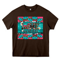 Chocolate Brown armed forces day love my soldier Heavy Core Tee - Artiststas