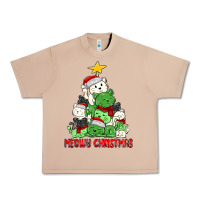 Burro meowy christmas cat tree Urban Heavy Tee - MaliasSmallBusiness