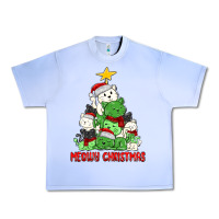 Grape Ice meowy christmas cat tree Urban Heavy Tee - MaliasSmallBusiness