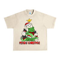 Sandshell meowy christmas cat tree Urban Heavy Tee - MaliasSmallBusiness