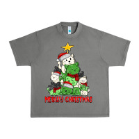 Tornado meowy christmas cat tree Urban Heavy Tee - MaliasSmallBusiness
