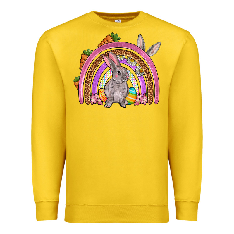 Easter Rainbow Premium Sweatshirt by OliviaCreatesArt | Teevron