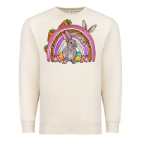 Sandshell Easter rainbow Premium Sweatshirt - OliviaCreatesArt