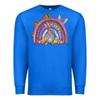 True Royal Easter rainbow Premium Sweatshirt - OliviaCreatesArt