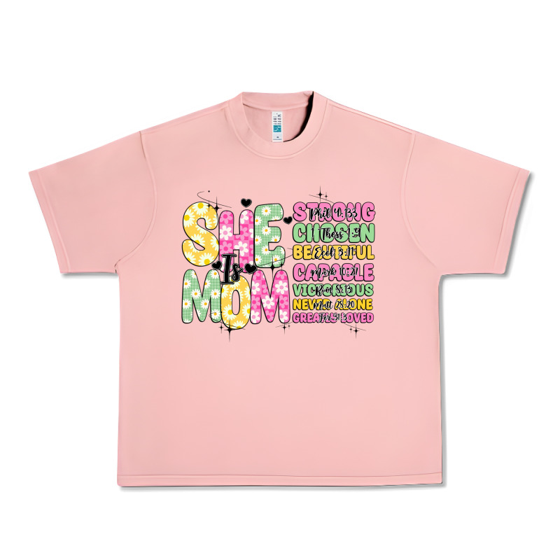 She Is Mom Urban Heavy Tee by JahusDesignShop | Teevron