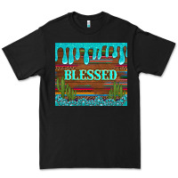 Black blessed annd cactus with gemstone tumbler Premium Tee - Artiststas