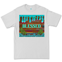 Dove Grey blessed annd cactus with gemstone tumbler Premium Tee - Artiststas