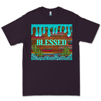 Plum blessed annd cactus with gemstone tumbler Premium Tee - Artiststas
