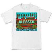 White blessed annd cactus with gemstone tumbler Premium Tee - Artiststas