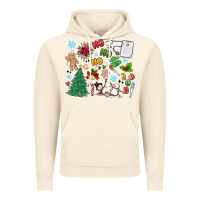 Vintage Artic nurse christmas Vintage Hoodie - MaliasSmallBusiness