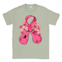 Matcha breast cancer with boxing gloves Classic Tee - MaliasSmallBusiness