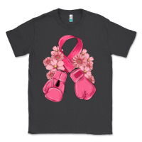 Smoke breast cancer with boxing gloves Classic Tee - MaliasSmallBusiness