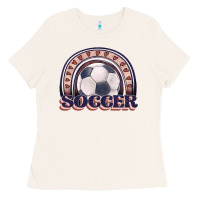 Bone soccer rainbow Ladies Tee - JahusDesignShop