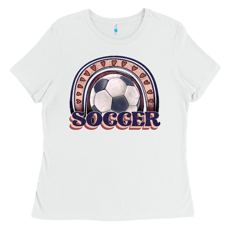 Soccer Rainbow Ladies Tee by JahusDesignShop | Teevron