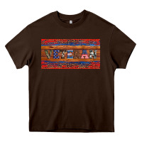 Chocolate Brown armed forces day veteran Heavy Core Tee - Artiststas