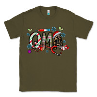 Army Green christmas nurse qma Classic Tee - CowhideDigitalArt