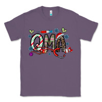 Lavender christmas nurse qma Classic Tee - CowhideDigitalArt