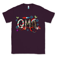 Plum christmas nurse qma Classic Tee - CowhideDigitalArt