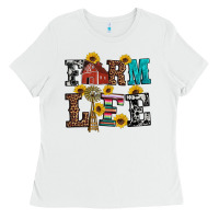 White western farm life Ladies Tee - Artiststas