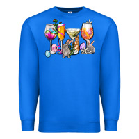 True Royal Easter wine glasses Premium Sweatshirt - OliviaCreatesArt