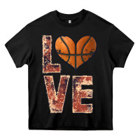 Black basketball love Heavy Core Tee - JahusDesignShop