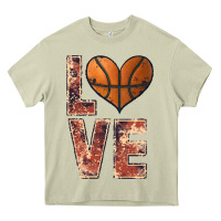 Mossy basketball love Heavy Core Tee - JahusDesignShop