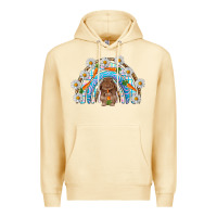 Pina Colada Easter Bunny with carrot rainbow Easter Day Premium Hoodie - HowdyJamesFarm