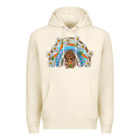 Tofu Easter Bunny with carrot rainbow Easter Day Premium Hoodie - HowdyJamesFarm