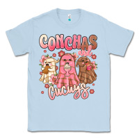 Dusty Blue conchas and cucuys mexican desert ghosts Classic Tee - MaliasSmallBusiness