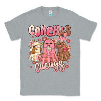 Heather Grey conchas and cucuys mexican desert ghosts Classic Tee - MaliasSmallBusiness