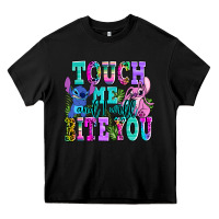 Black touch me and i will bite Heavy Core Tee - AdoDesignShop
