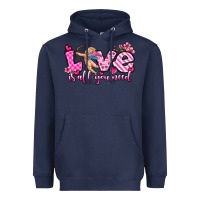 Love Is All You Need Heavyweight Hoodie | Teevron