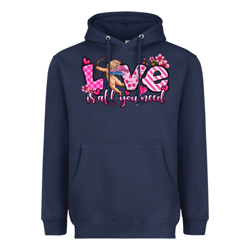 Love Is All You Need Heavyweight Hoodie by OliviaCreatesArt | Teevron