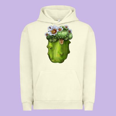 Blossfeldia Cactus Urban Hoodie Designed By Lillyallendesigns