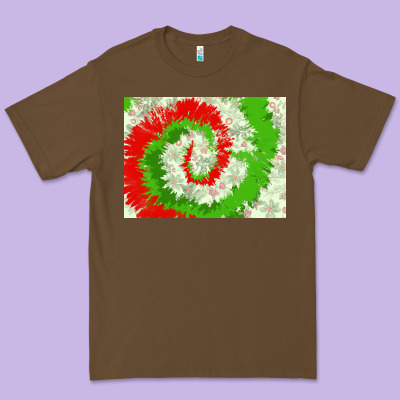 Tie Dye Background Christmas 3200x2400 Premium Tee Designed By Adodesignshop