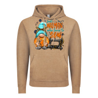 Vintage Coffee just a woman who loves to sew Vintage Hoodie - NancyCooperArtShop