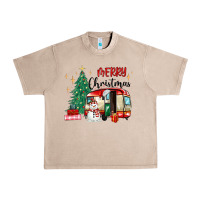 French Oak merry christmas camper Urban Heavy Tee - MaliasSmallBusiness