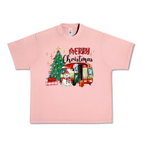 Salmon merry christmas camper Urban Heavy Tee - MaliasSmallBusiness