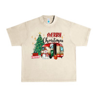 Sandshell merry christmas camper Urban Heavy Tee - MaliasSmallBusiness