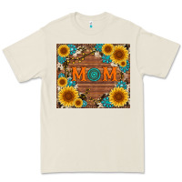 Bone sunflower gemstone and mom with cowhide Premium Tee - Artiststas