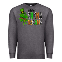 Charcoal Heather St. Patrick's Mister shenanigans Premium Sweatshirt - OliviaCreatesArt