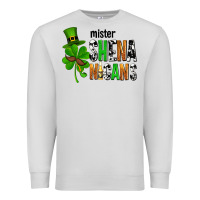 Dove Grey St. Patrick's Mister shenanigans Premium Sweatshirt - OliviaCreatesArt
