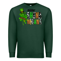 Sports Green St. Patrick's Mister shenanigans Premium Sweatshirt - OliviaCreatesArt