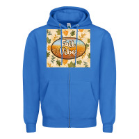 True Royal retro fall vibes Zipper Hoodie - TumblerDesignByShophia