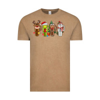 Vintage Coffee obsessive cup disorder christmas Vintage Tee - MaliasSmallBusiness