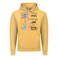 Vintage Mustard she works willingly with her hands Vintage Hoodie - MaliasSmallBusiness