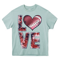 Arona football love Heavy Core Tee - JahusDesignShop