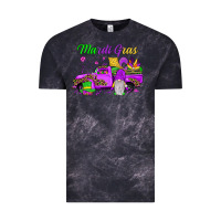 Cloud Black mardi gras truck gnome Vintage Tee - JahusDesignShop