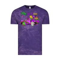 Cloud Purple mardi gras truck gnome Vintage Tee - JahusDesignShop