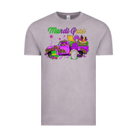 Mardi Gras Truck Gnome Vintage Tee | Teevron